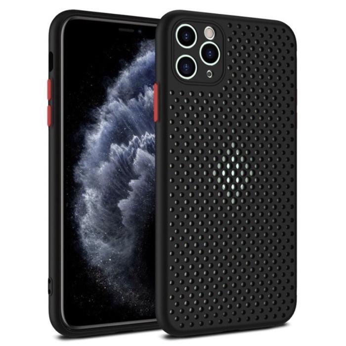 Gambar Soft Case Breathable Jaring Bolong Net iPhone Xr Xs Max 11 Pro Max - Hitam, X/Xs dari Zee Bee Shop undefined Tokopedia