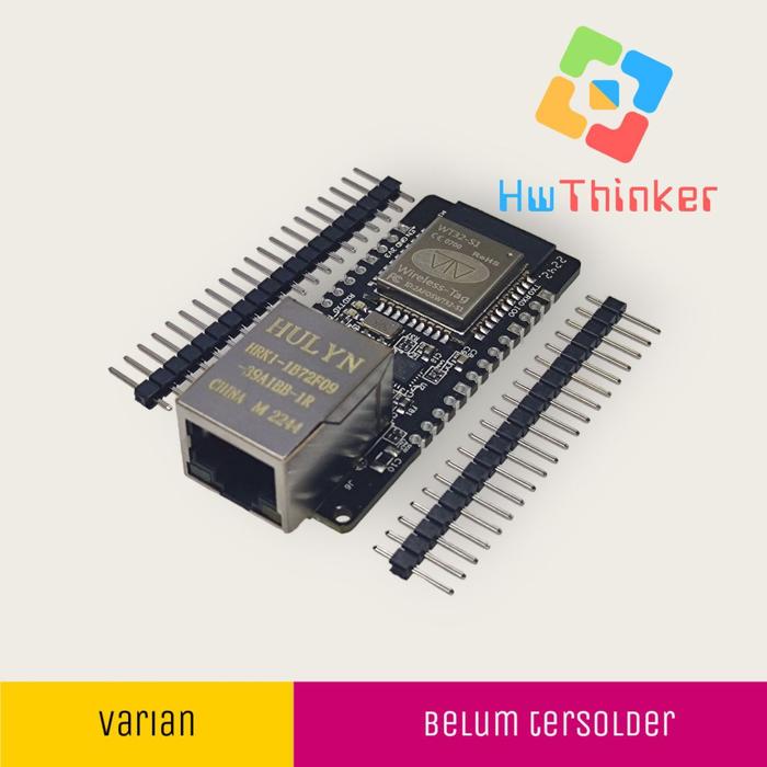 Gambar WT32 - ETH01 ESP32 serial port to Ethernet WiFi bluetooth TCP - Belum Tersolder dari HwThinker undefined Tokopedia