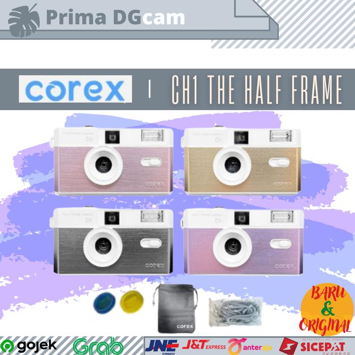 Jual Corex CH1 The Half Frame Camera Film - Standart Box, Violet ...