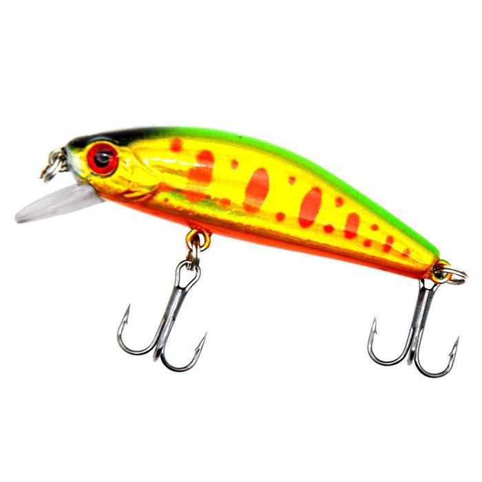 Gambar Minnow Floating 5gram Umpan Pancing Casting Minnow dotted - red dotted dari Naomi Tackle undefined Tokopedia