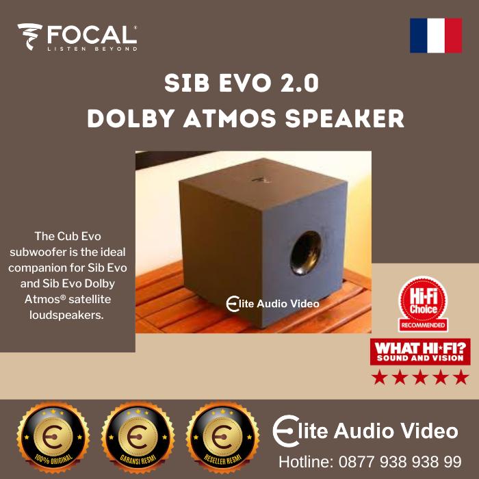 Gambar FOCAL Cub Evo Subwoofer Black dari Elite Audio Video undefined Tokopedia