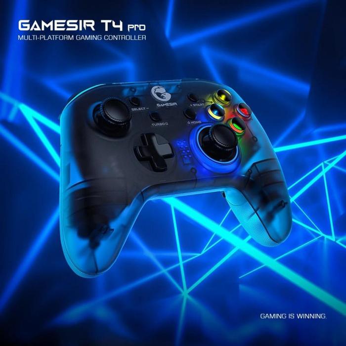 Gambar Gamesir T4 Pro Wireless Game Controller Gamepad Joystick Multiplatform - Black, Garansi 1 Bulan dari NextGenTech undefined Tokopedia