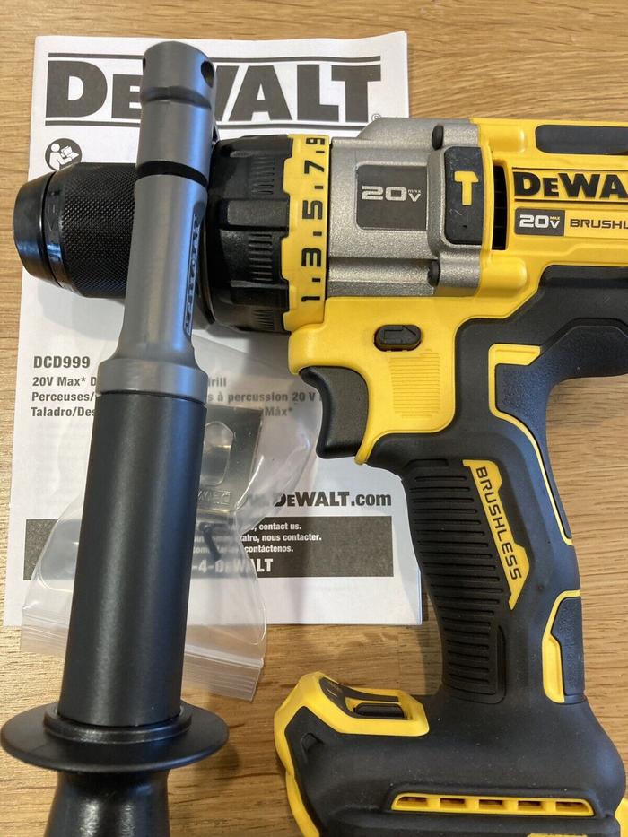 Jual NEW DEWALT FLEXVOLT HAMMER DRILL DCD999 20V BRUSHLESSTOOL