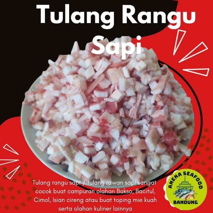 Gambar Tulang Rawan Sapi / Tulang Rangu / Scapular / Tulang Muda Sapi 250gr dari Aneka Seafood Bandung undefined Tokopedia