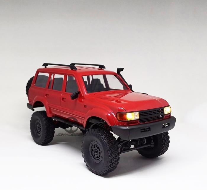 Gambar RC WPL Toyota Land Cruiser LC80 C54 C54-1 1/16 Scale 4WD 2.4G RTR - WPL C54 Red dari Planet Hobby Indonesia undefined Tokopedia