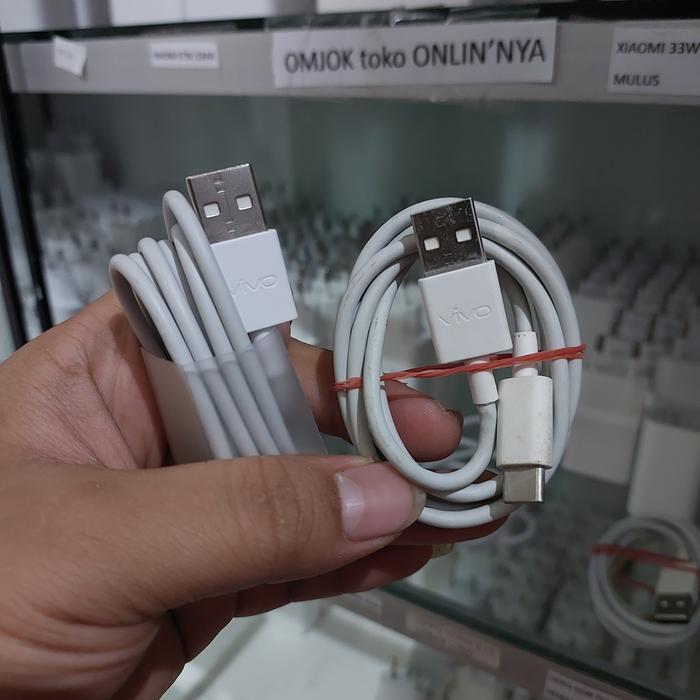 Gambar Kabel vivo Type C bekas copotan Original fast dual engine - like new ky bru dari omjok undefined Tokopedia
