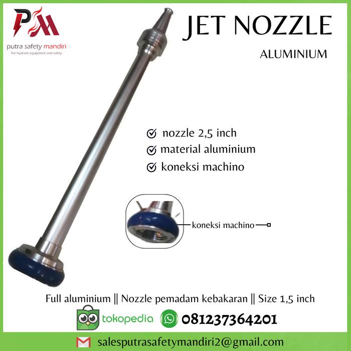Gambar JET NOZZLE PEMADAM 1.5 2.5 INCH KONEKSI MACHINO FULL ALUMINIUM - 1,5 inch dari Putra safety mandiri 2 undefined Tokopedia