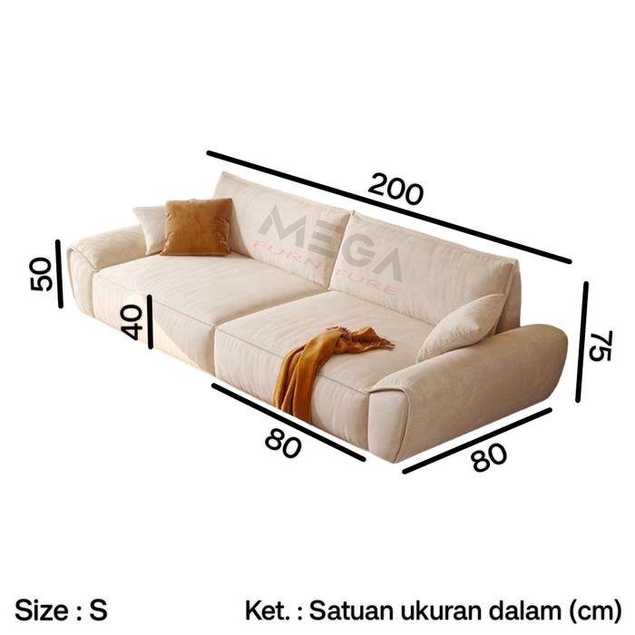 Gambar Sofa minimalis / sofa 2 dudukan / sofa 2 seat / sofa - S dari MEGA FURNITURE 8 undefined Tokopedia