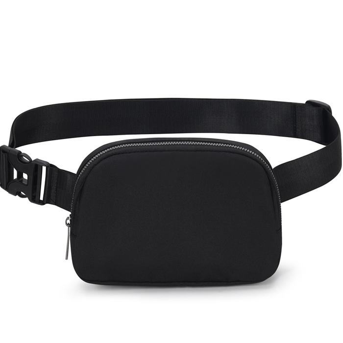 Gambar Tas waist bag wanita import waterproof slingbag pinggang olahraga - Hitam dari SVENstore_NEW undefined Tokopedia