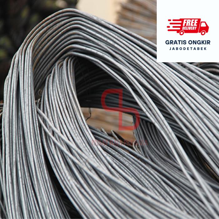 Gambar Besi Beton FULL SNI 6 mm 8 mm 10 mm 12 mm 13 mm 16 mm - 8 mm dari Pusat Baja Perkasa undefined Tokopedia