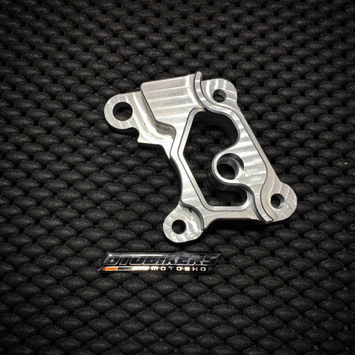 Gambar Breket Kaliper Nissin Samurai 2p RCB Satria 150 FU FI GSX 300 320 MM - 320mm CNC T6 dari OB JATENG undefined Tokopedia