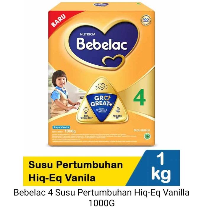 Gambar Bebelac 4 Vanila Box 1kg dari KimiJaya undefined Tokopedia