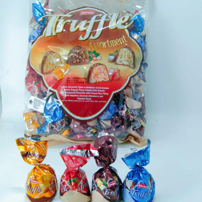 Gambar Coklat truffle 1 kg premium Coklat Turki Original Dark chocholate Asli - 1 Kg dari Quwata Herbal Store undefined Tokopedia