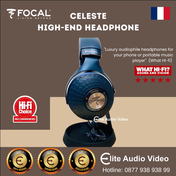 Focal Celestee 有線ヘッドフォン ダークブルー FOCAL Celestee Closed-Back Over-Ear Wired Headphones Navy