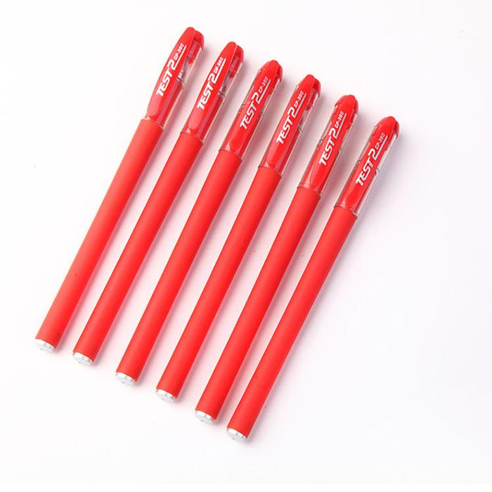 Gambar GGT Pulpen Gel 0.5MM Model TST 2 Pena Gel Ujung Lancip Pen Alat Tulis - Merah dari Gudang Grosir Terlengkap undefined Tokopedia