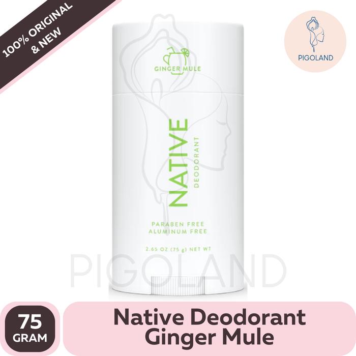 Gambar Native Deodorant Organic Anti Perspirant Organik Paraben Free 75 gr - GINGER MULE dari Pigoland undefined Tokopedia