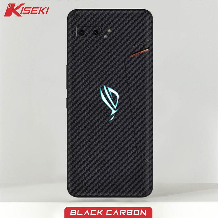 Gambar Kiseki Skin Back Asus Rog phone 2 Case Carbon Leather Custom - Black carbon dari Kiseki Skin undefined Tokopedia