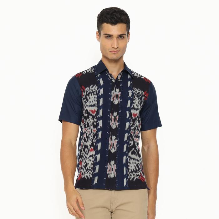 Gambar Couple Set Tenun Kimberly Top in Blue dan Gio Top - Gio Top -L dari khakinata undefined Tokopedia