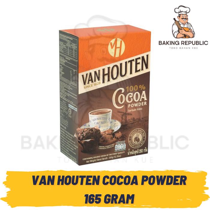 Gambar Bubuk Coklat/Cocoa Powder Van Houten 180 gr dari MisterJ.Online undefined Tokopedia