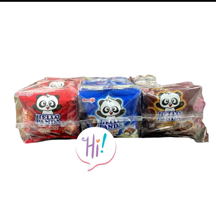 Gambar MEIJI HELLO PANDA/ 1 RENCENG 10 PCS @ 10 GR - Doble coklat dari nino shop22 undefined Tokopedia