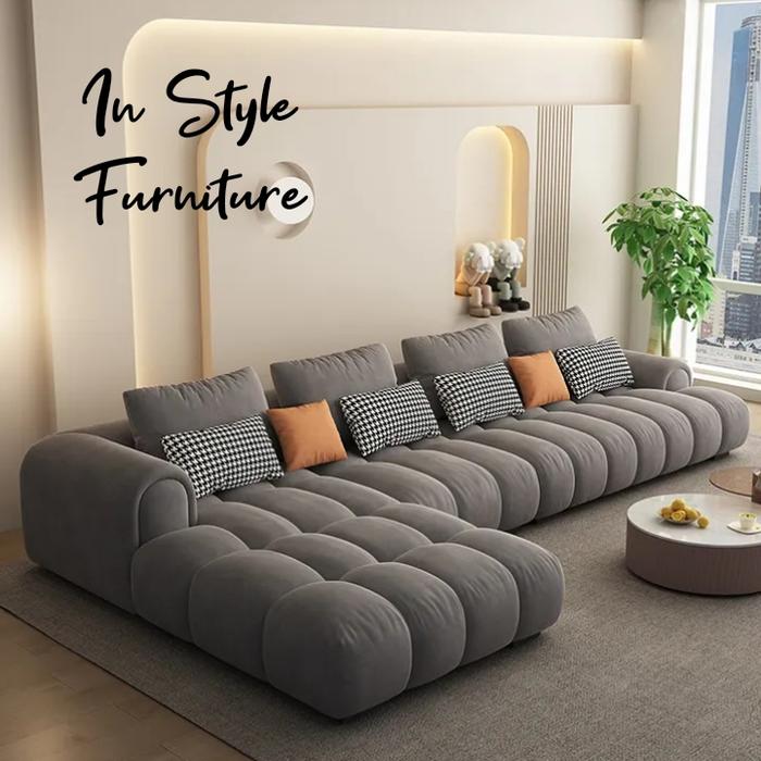 Gambar Sofa l - sofa - sofa minimalis | sofa leter l - sofa ruang tamu | Sofa L santai - Sofa Letter L - 280 x 180 cm dari In Style Furniture undefined Tokopedia