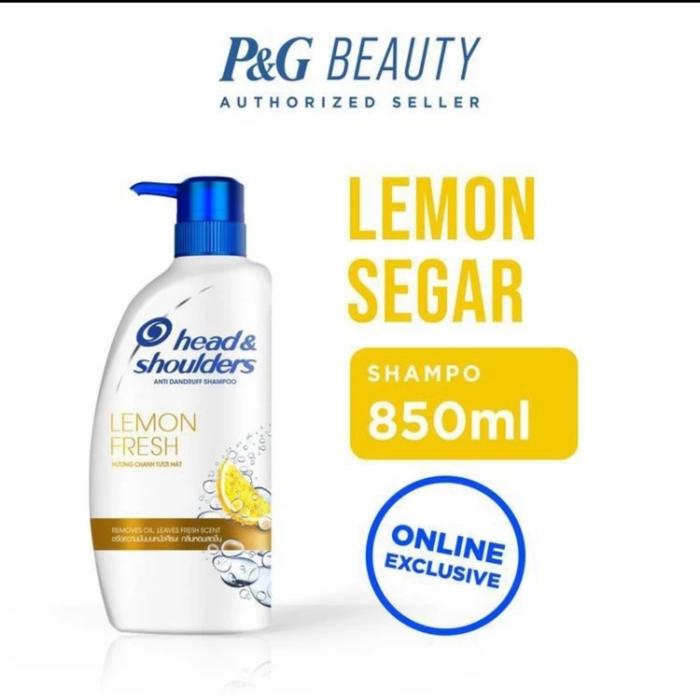 Gambar Head&Shoulders Shampoo Anti Dandruff 850ml Lemon Fresh - Lemon dari BundaSun undefined Tokopedia