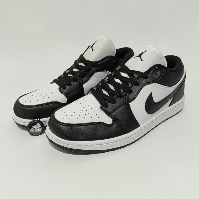 Nike Air Jordan Low Black White Panda 100% BNIB 42 di Andrea Sneakers  Brand Tokopedia