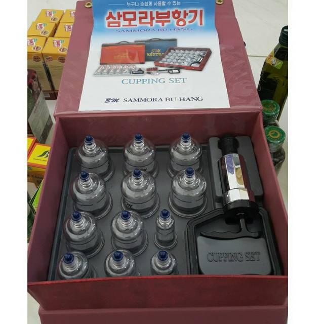 Gambar Kop angin / Alat Bekam Sammora isi 12 Korea Merah / Premium - 12 dari InVio Mediscare undefined Tokopedia
