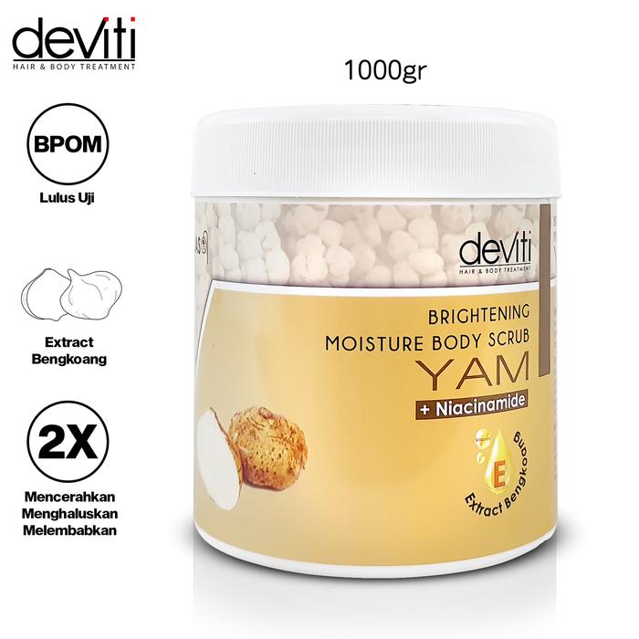 Gambar Deviti Body Scrub Perawatan Tubuh Pelembab Kulit - All Variant 1Kg - YAM dari Deviti Kota Administrasi Jakarta Barat Tokopedia