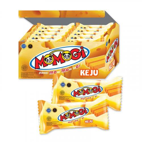 Gambar Momogi Stick Mini Rasa Keju Isi 20pcs - 1BOX dari Toko BERKAH Supplier undefined Tokopedia