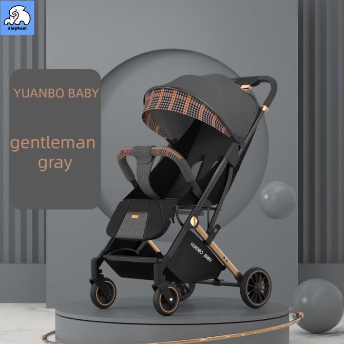Gambar Stroller Yuanbobabay 310 Bayi Autofold Cabin Size Sangat Ringan Stroll - Abu-abu dari defitaanggraini undefined Tokopedia