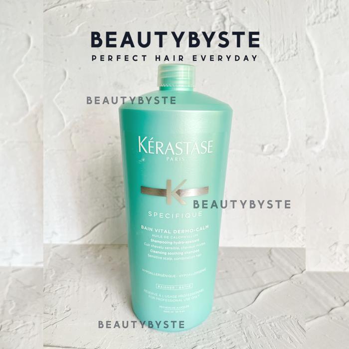 Gambar Kerastase Bain Vital Dermo Calm 250ml - Shampoo Scalp Sensitif - 1000ml dari Beautybyste undefined Tokopedia