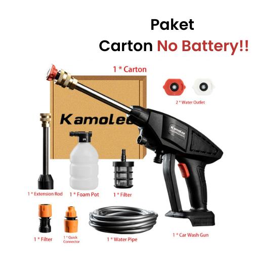 Gambar Kamolee Cordless Portable Multifungsi 70 Bar / Mesin cuci mobil - Carton No Batt dari Right tools undefined Tokopedia