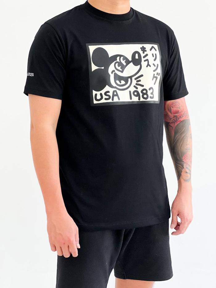 Gambar kaos lengan pendek - U N Q L CARTOON TSHIRT - MICKEY1983 , M dari hellobrandholic_ undefined Tokopedia