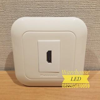 Gambar Modul Data Lan UTP RJ45 Module Cat6 + Frame Panasonic - HDMI NON KABEL dari Warehouse LED undefined Tokopedia