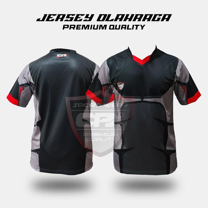 Gambar Baju Kaos Jersey Olahraga Pria Multifungsi Futsal Badminton Quick Dry - Venom, M dari urban obsession undefined Tokopedia
