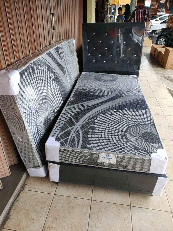 Gambar Kasur Single set Divan Matras set Ranjang Divan Kasur Busa BATAM - SET KASUR 20CM dari ANUGRAH ELECTRONIC BATAM undefined 4 Tokopedia