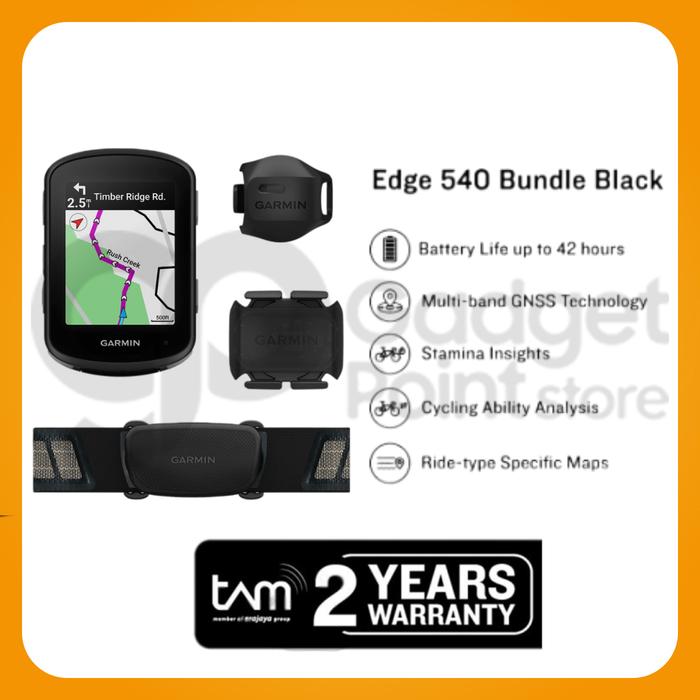 Gambar Garmin Edge 540 | Edge 540 Bundle | Edge 540 Solar - Garansi Resmi TAM - Edge 540 Bundle dari Gadget Point Store indonesia undefined Tokopedia