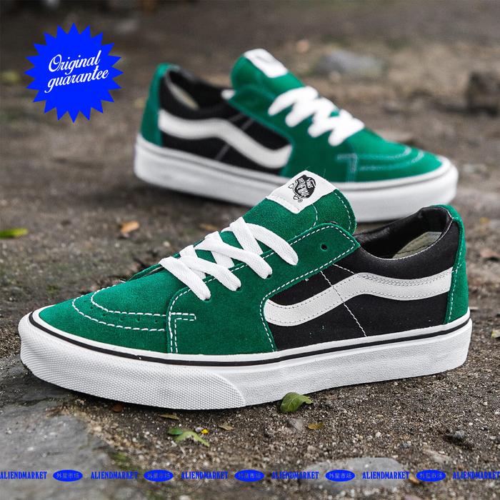 Vans Sk8 Low Black Green Original 44