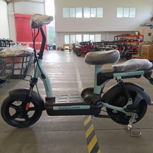 Gambar Sepeda Listrik MOPED Saige Lite New 350Watt 48V GARANSI - Blue dari Sepeda dan Motor Listrik undefined Tokopedia