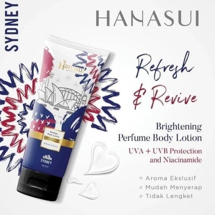 Gambar Hanasui brightening Hand Body Lotion 180Ml-Perfume body lotion - Sydney dari Indra Citra Shop undefined 3 Tokopedia