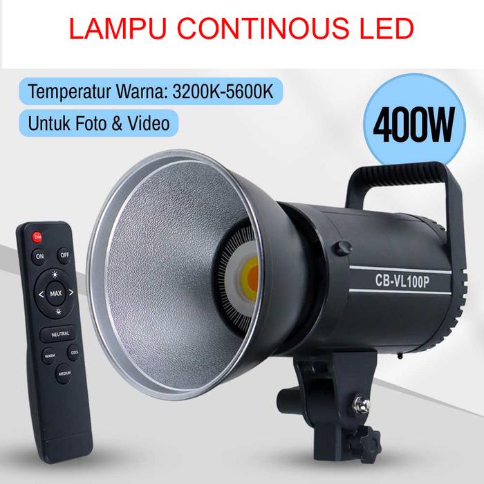 Gambar CDS Paket Lighting Studio CB-VL100P - Continous LED Bi Color + Remote - LAMPU SAJA dari Cahaya Digital Store undefined Tokopedia
