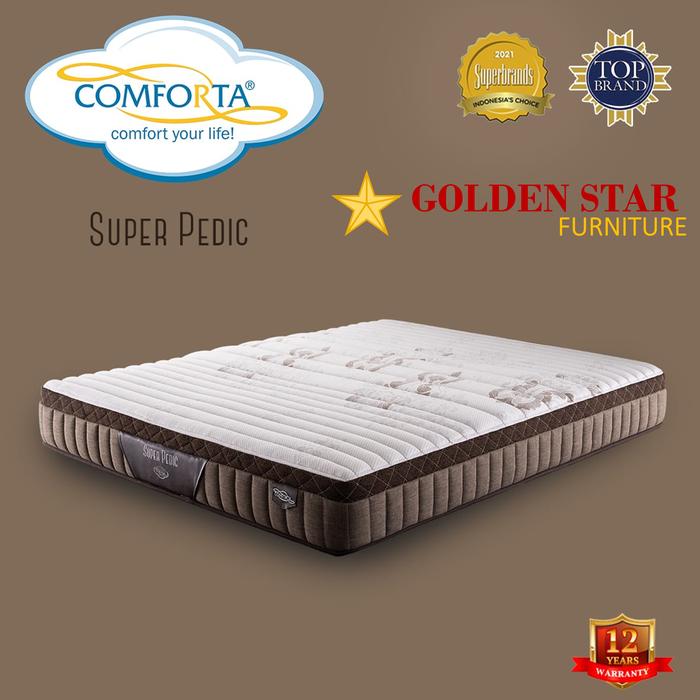 Gambar Kasur COMFORTA 180x200 Popular springbed 180 Spring bed no 1 matras - Super Pedic 180 dari Golden Star Furniture undefined Tokopedia