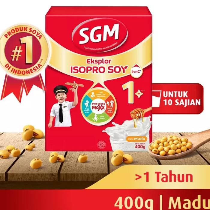 Gambar Sgm Soya 3 Eksplor 1-5 Susu Pertumbuhan madu 400G dari rostinishop undefined Tokopedia