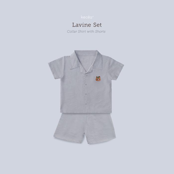 Gambar KEOLA -  Keola Setelan Lavine Anak umur 1 - 5T / Setelan Anak Kasual P - Lav Slate, 1T dari KEOLA undefined Tokopedia