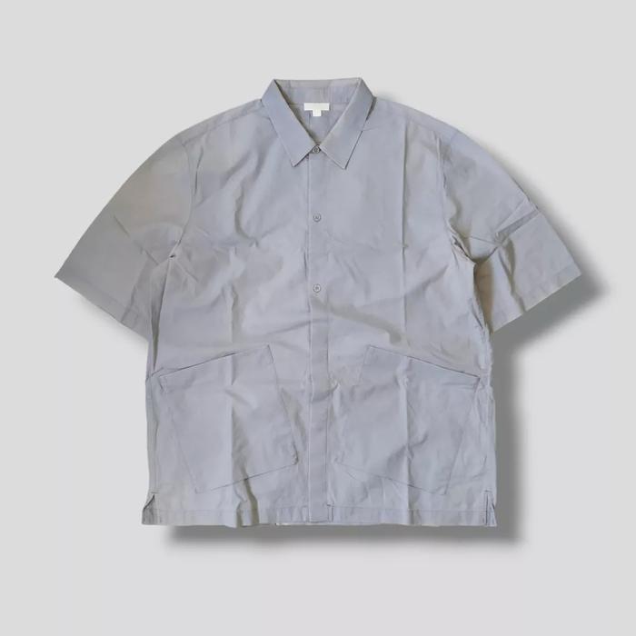 seyto long frill おう big coller shirt size2 