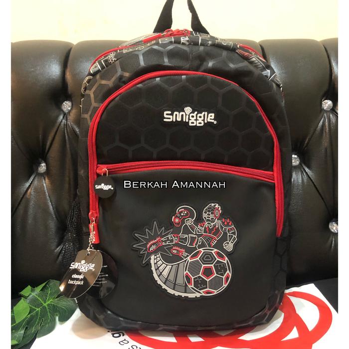 Gambar Ransel smiggle away classic foldover tas smiggle ori - classic dari Berkah Amannah undefined Tokopedia
