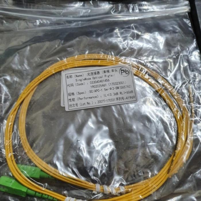 Jual PIGTAIL SC UPC BIRU - PIGTAIL SC APC HIJAU - SC UPC Putih - Kota ...