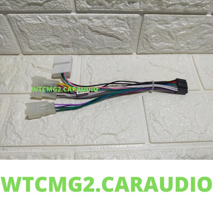 Gambar frame head unit android 9 / 10 inch toyota daihatsu calya sigra - soket 3 dari WTCMG2 CAR AUDIO undefined Tokopedia