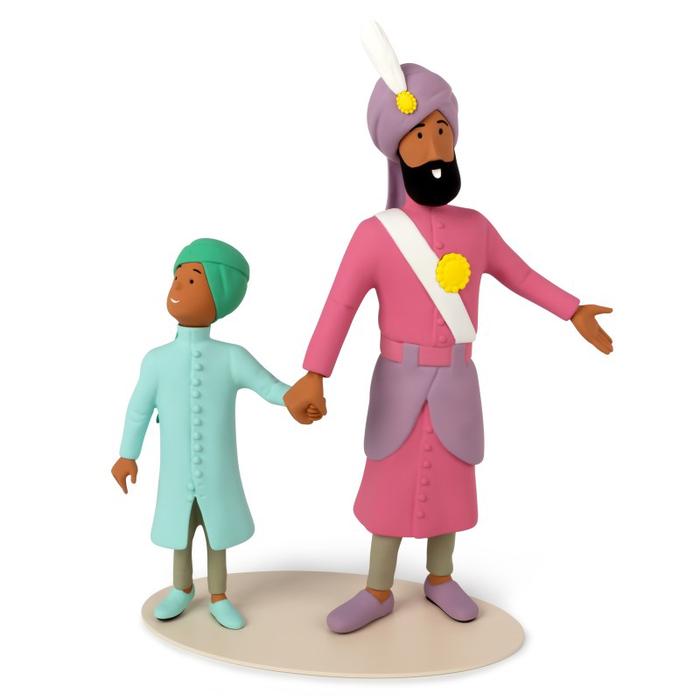 Gambar Maharaja and his son Statue Museum Collection - Tintin dari Random Mind Store undefined Tokopedia